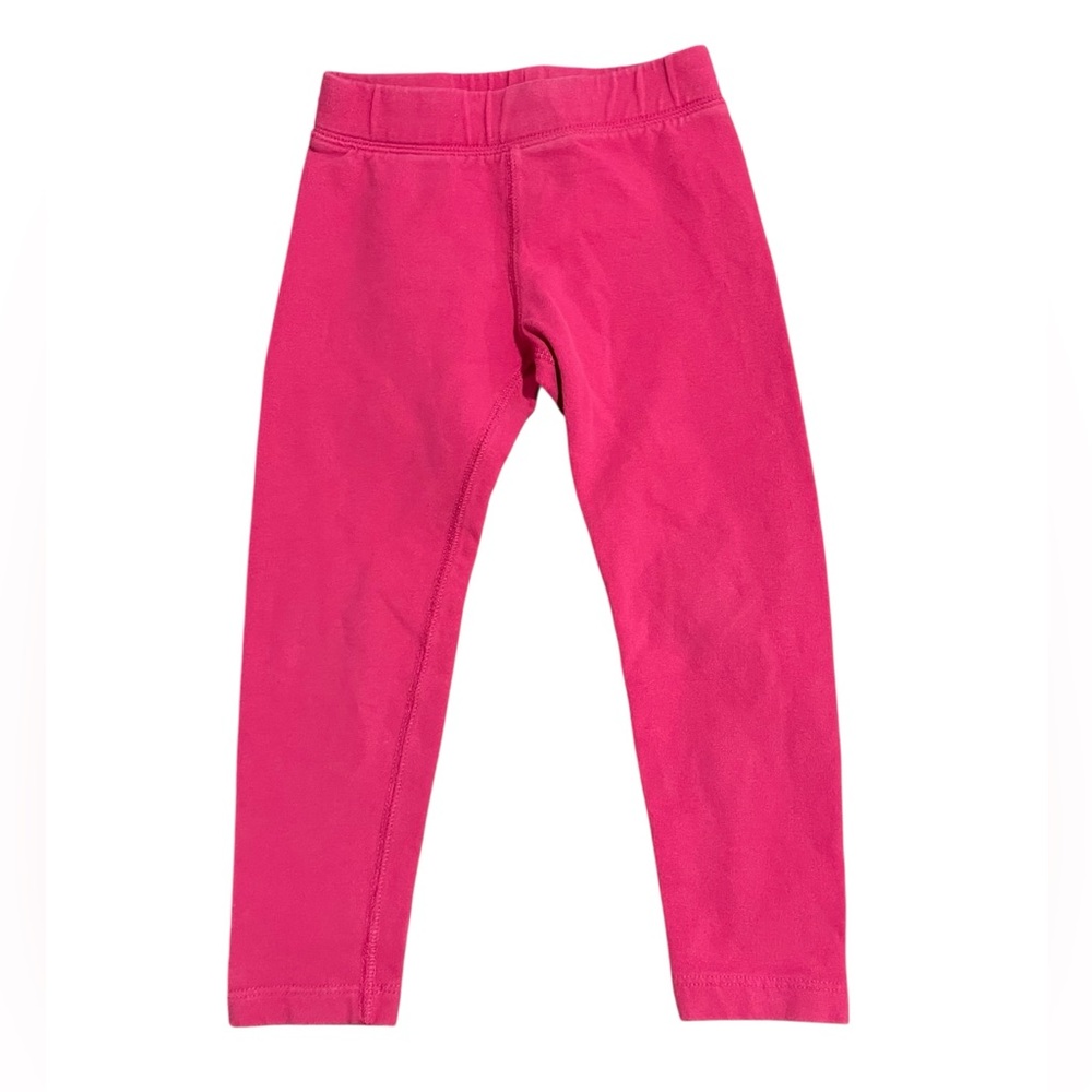 Primary Vibrant Pink Kids Leggings